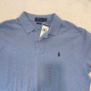 Polo by Ralph Lauren Men's Light Blue Polo Shirt